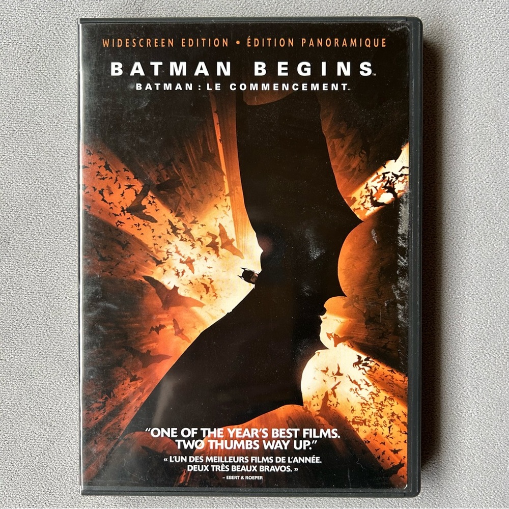 3 for $15 ~ Batman Begins ~ Christian Bale Michael Caine ~ DVD ~ 3 for $15